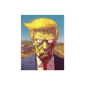 "Zombie Drumph" jigsaw puzzle by Thoughts in Motion Incorporated